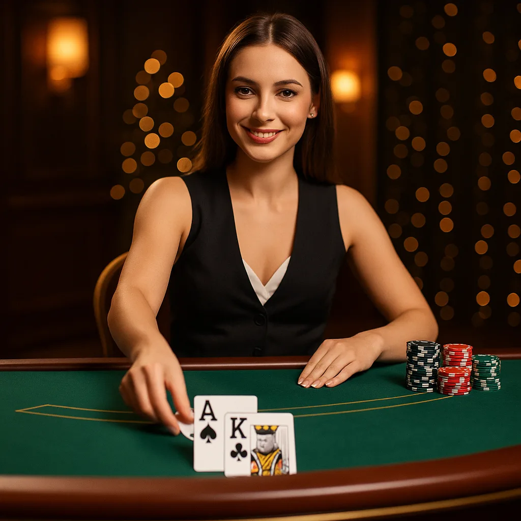 KinBet - Blackjack - Pokonaj Krupiera