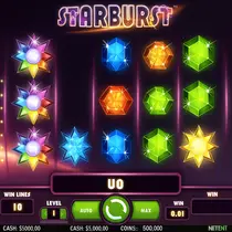 KinBet - Gra Starburst Slot - NetEnt